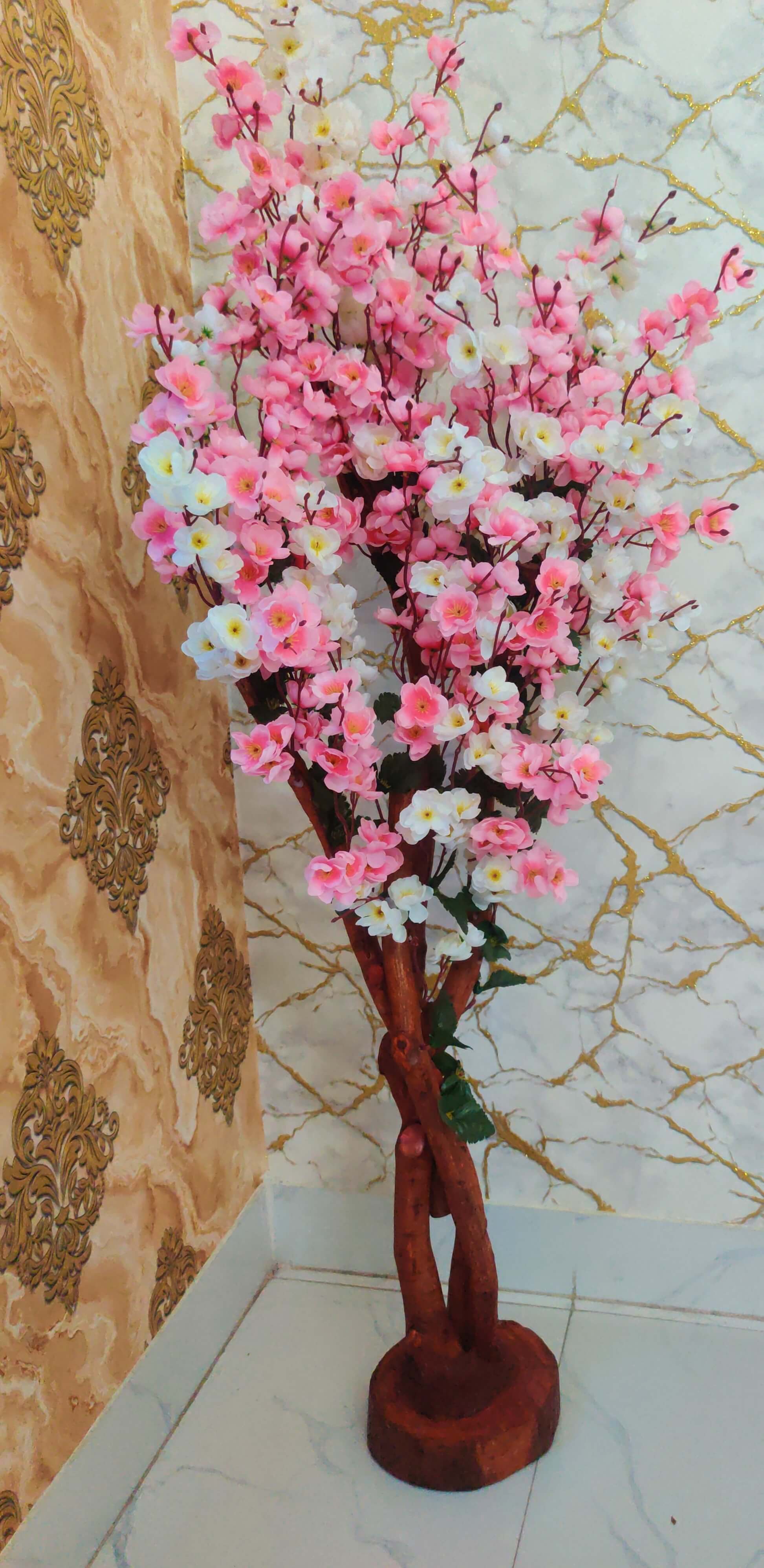 White & Pink Cherry Blossom